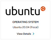 View Details button for Ubuntu 20.04 Focal